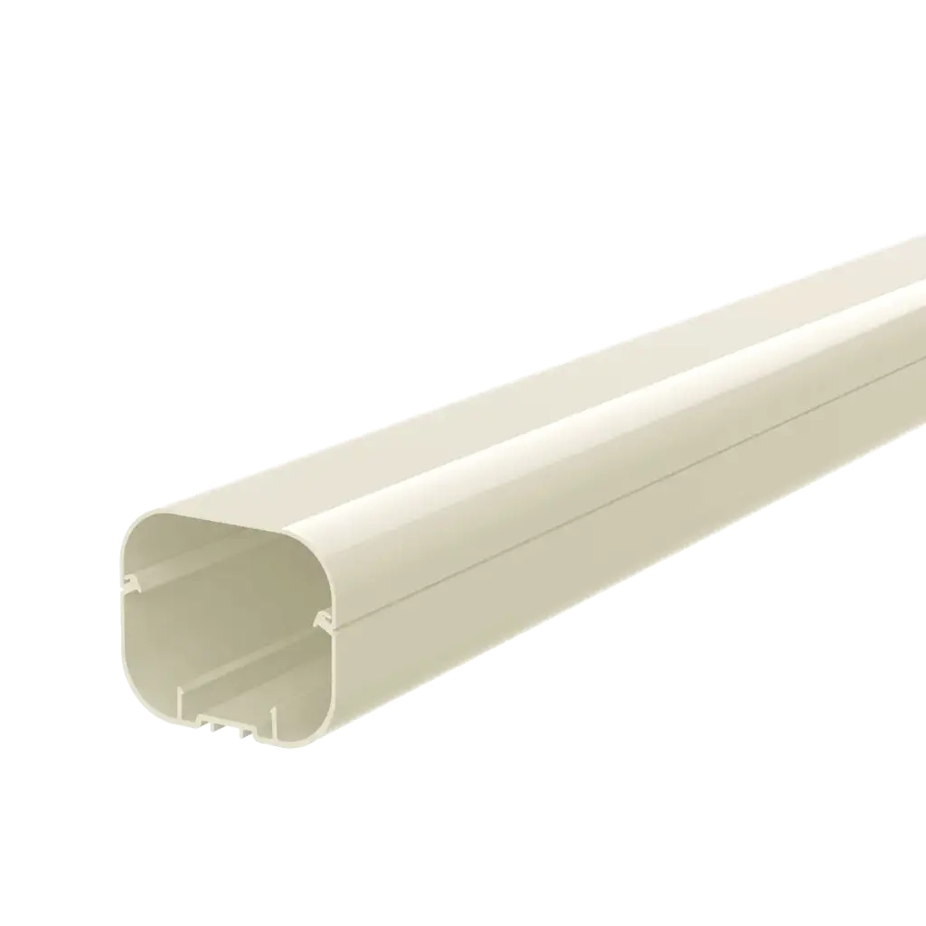“EXCELLENS T” Line standard trunking, 72x64 mm, 2 m. Ivory RAL9002.