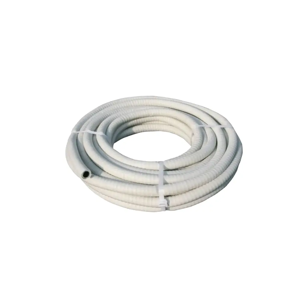 Tvålagers isolerad kondensatslang Ø14 mm. 20 meter.