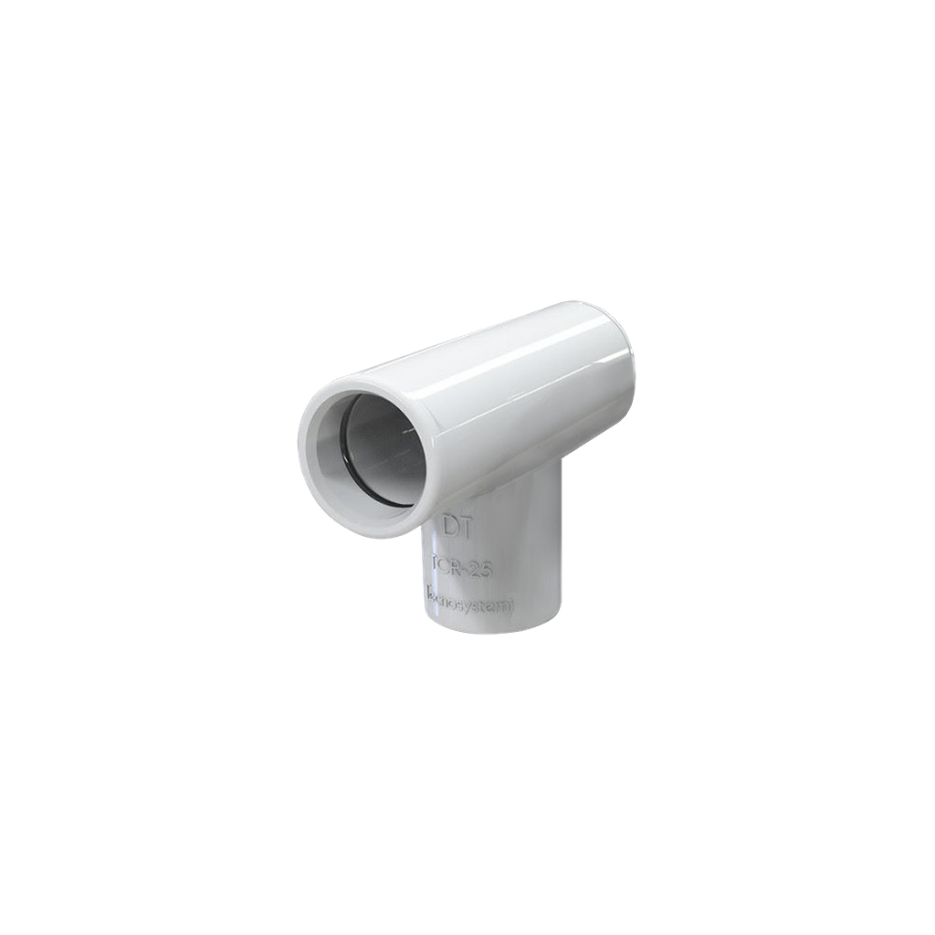 T-connection with a TCR-25 rigid tube.