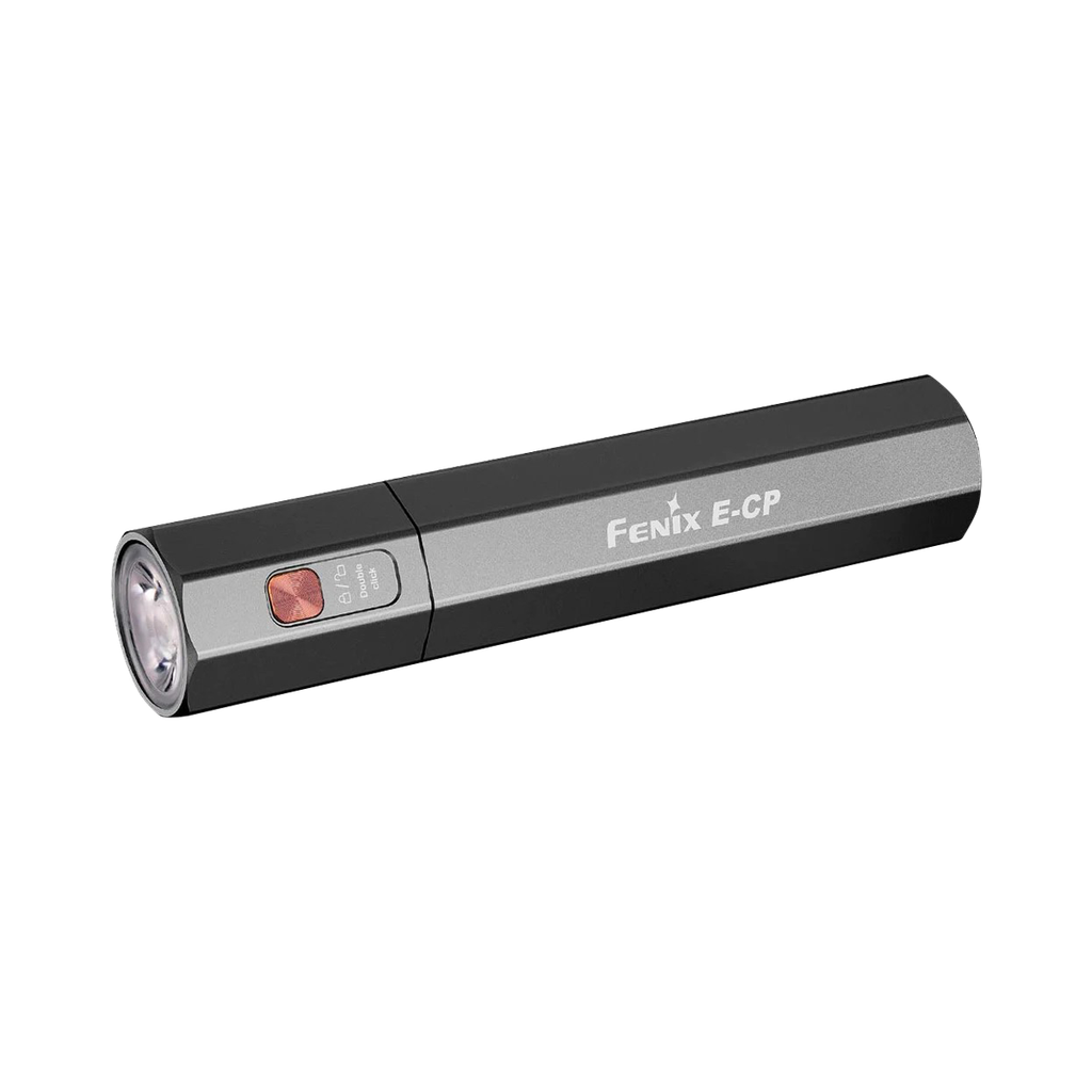 The Fenix E-CP Power Bank Flashlight. Bright 1600 lm. IP68 rated.