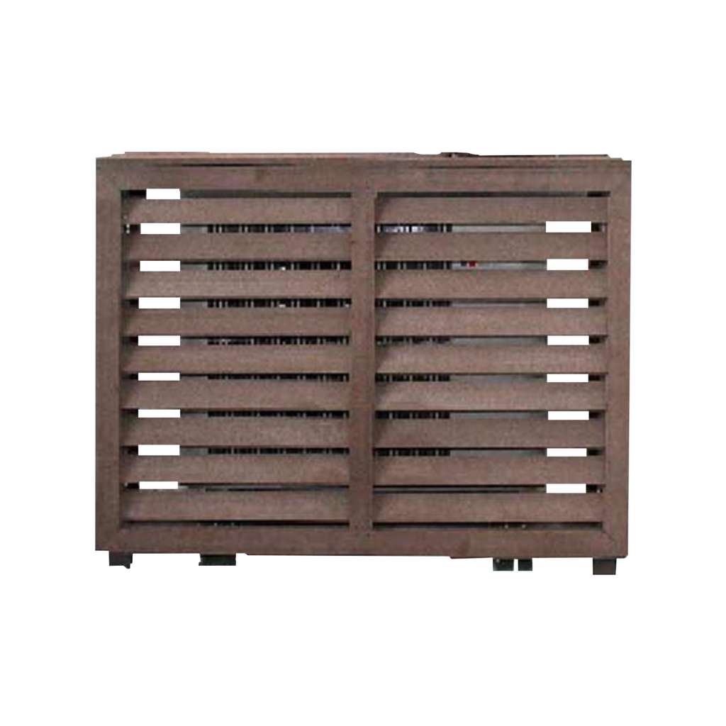 Välisosa kate PVC-st, puitimitatsiooniga. 990x910x395 mm (LxKxS).