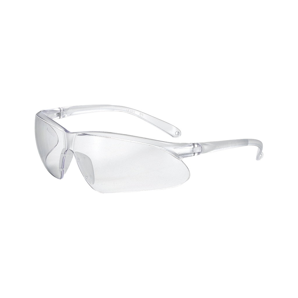 TAMREX Maxcomfort safety glasses with colorless lens.
