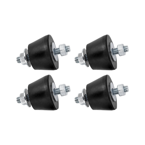 [WB1028] Cone-shaped anti-vibration dampers 40x25 mm. 4 pcs in the set.