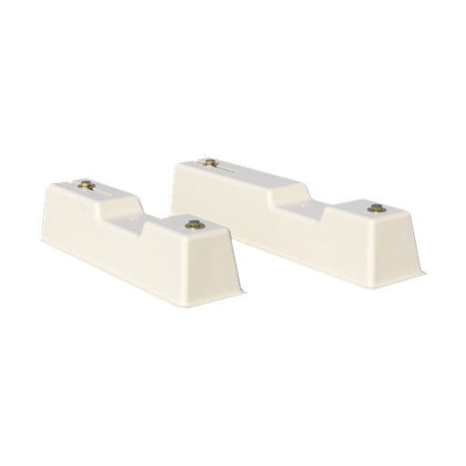 [SCD500290] Nailonist plastikjalad 365, 115x80x365 mm (2 tk komplektis), beež.