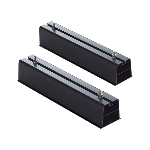 [SCD5E0001] Plastgulvsokkel 350, sæt inkluderer M8 bolte. Belastning 140 kg. 115x100x350 mm.