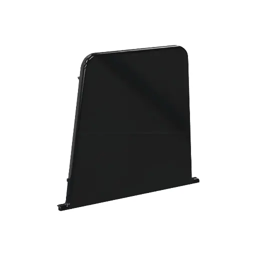 [SCD5E0004] Plastikjala otsakate 115x100 mm, must.