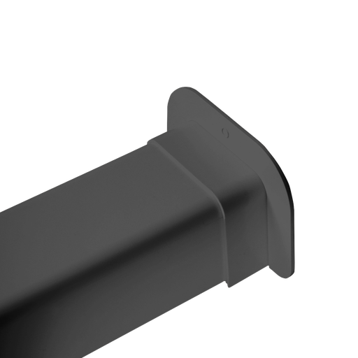 [AM0808-G] Væggenemføring til 80x60 mm kanal, grå.