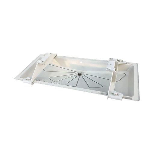 [11100101F] Avloppsbricka 1050x400 mm. RAL9002.