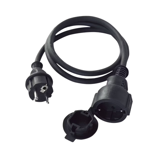 [ABK396] Extension cord, single socket, 10 m, IP44,  H05RR 3x1.5mm². 16 A, 250 V.