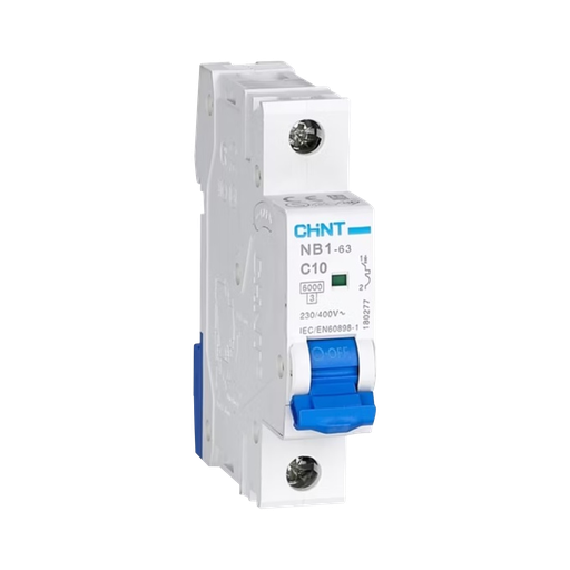 [CFR981] Modulær automatsikring CHINT, 1P 10A C 6kA.