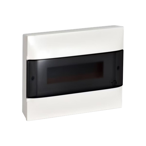 [CPJ601] Säkringsskåp 1x12MOD utanpåliggande, IP40. 236x328x76 mm (HxBxD).