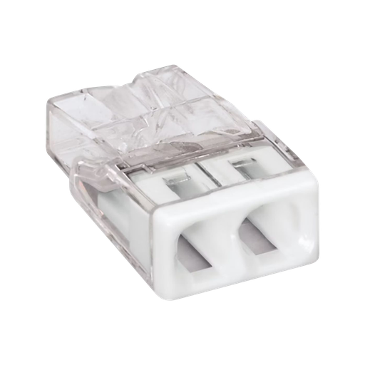 [ALX036] Splicing connector for solid conductors; max. 2.5 mm²; 2-conductor.