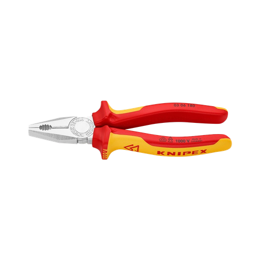 [18-0306180] Combination pliers 180 mm, VDE 1000V.