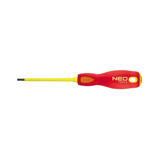 [03-04052] Slotted flathead screwdriver 175 mm, 3.0x100 mm, 1000V. Magnetic tip.