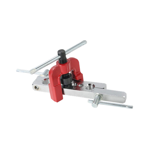 [CT-190A] Silver + Red Flaring Tool Set. Flare Size: 3/16", 1/4", 5/16", 3/8", 7/16", 1/2", 5/8".