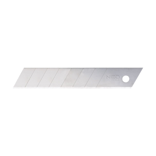 [03-64010] Spare snap off blades 18 mm wide, 0.5 mm thick. Set includes 10 pcs.