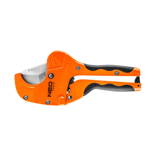 [03-02020] Plastic pipe cutter with cutting range up to 42 mm. 
