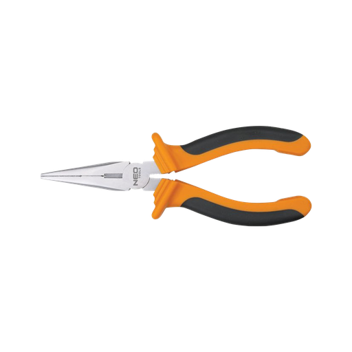 [03-01014] Straight long nose pliers 200 mm.