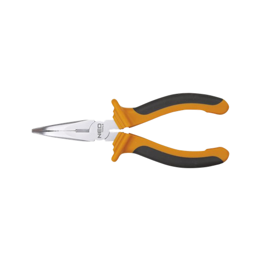 [03-01016] Bent long nose pliers 200 mm.