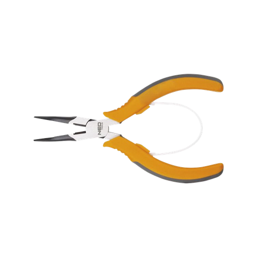 [03-01103] Long nose bent pliers 140 mm.