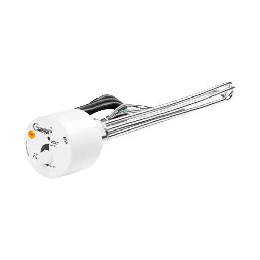 [3F-MW90 6/4"] 3-phase heater for a boiler with a thermostat 9000 (3x3000) W 6/4".