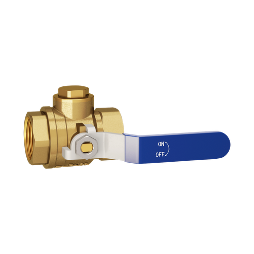 [182018] Filter valve (ball valve) for heating and cooling LK 522 sk 1 1/2", Kvs 33 m³/h, brass.