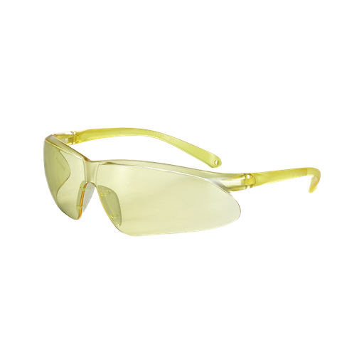 [TU50519] TAMREX Maxcomfort safety glasses with yellow lens.