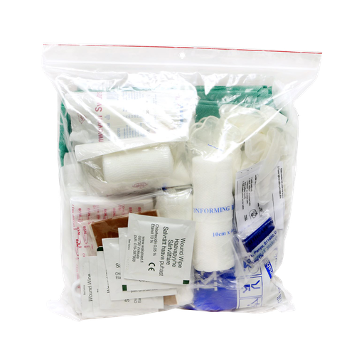 [EA201] VALVAS first aid cabinet contents, small.